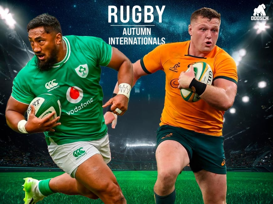 Ireland V Australia Autumn International Rugby x4 pack #2