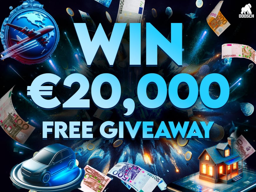 WIN €20,000 CASH - FREE GIVEAWAY