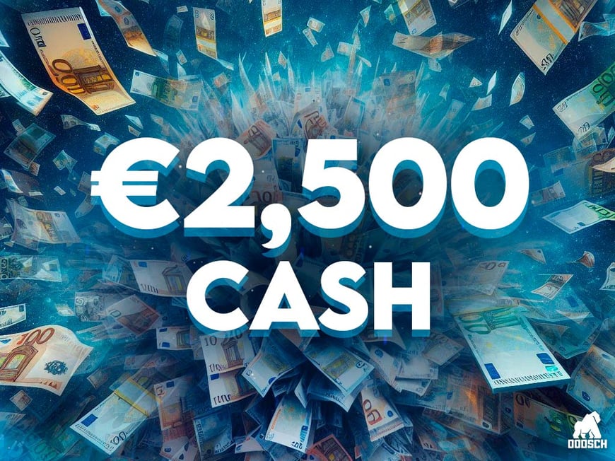 XMAS FREE GIVEAWAY #1 - €2,500 Cash